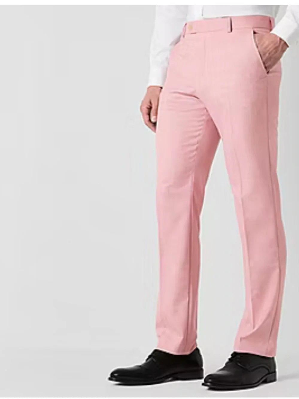 H&M Light Pink Two-Button Men's Suit Jacket